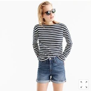 J.Crew denim high rise shorts